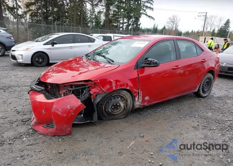 2018 Toyota Corolla Le из США, поврежденный, VIN 2T1BURHE4JC070464